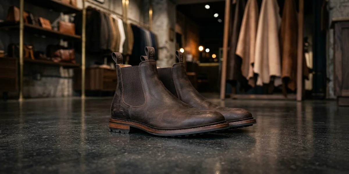 Botas Chelsea y Calzado de Cuero de Alta Durabilidad